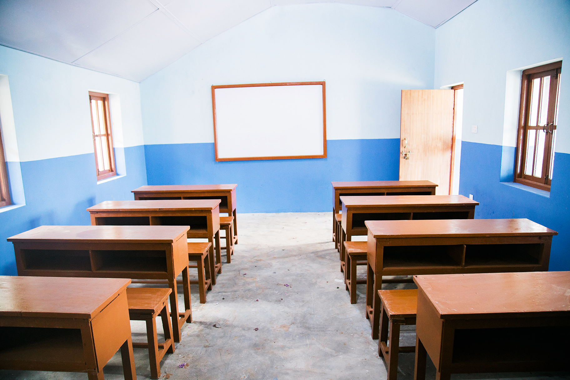 These new schools are the first schools in all of Nepal to comply with new structural post-earthquake government regulations.