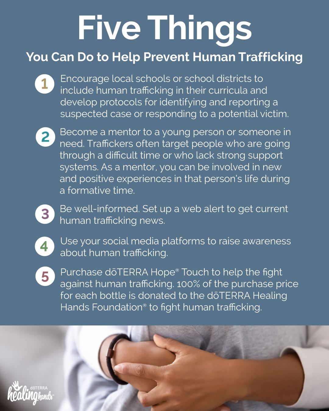 5 Ways to Prevent Human Trafficking