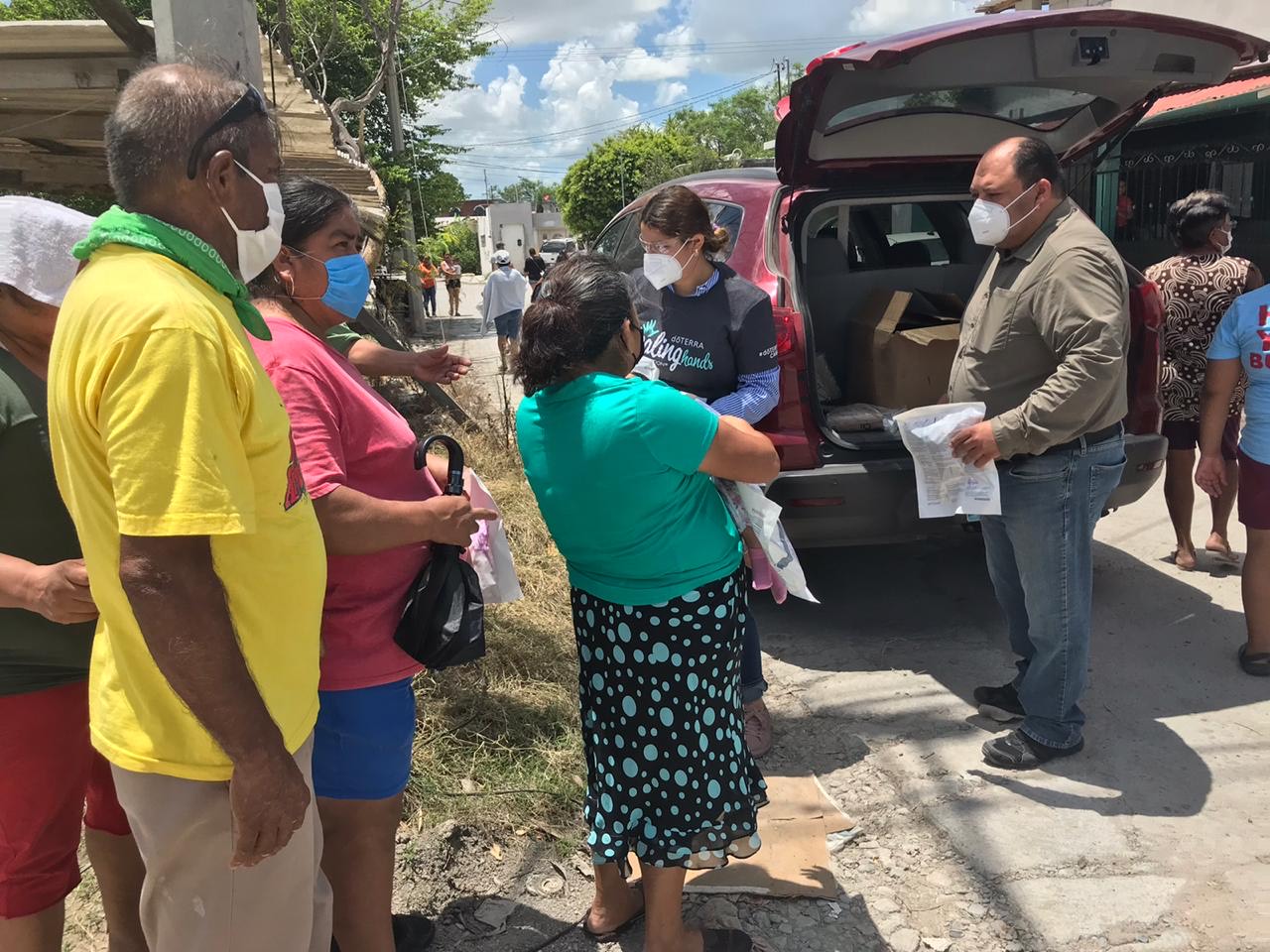Reynosa Mexico Emergency Kit Distribution
